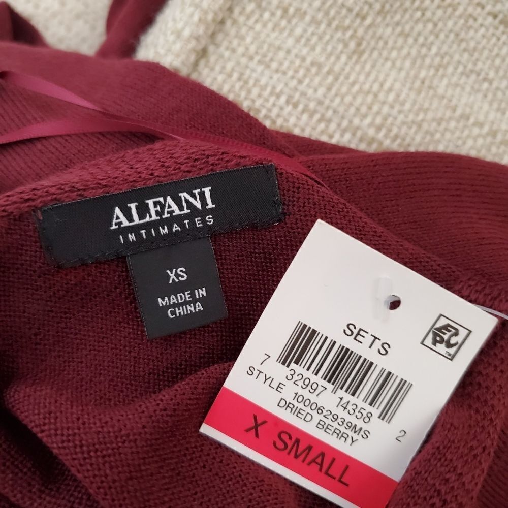 Alfani Women's 1-Pc. Pajama Knit Jogger Jumpsuit - NEW - Picture 7 of 9